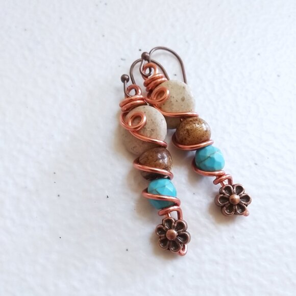 3 Pairs of Handmade Earrings! Hostess Gifts ~ Gift Exchange ~ Winter Birthdays - Picture 7 of 14